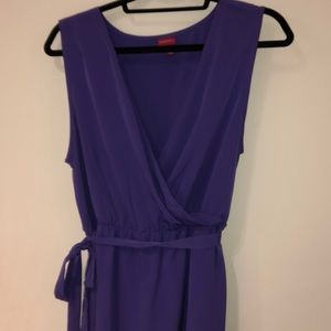 Purple summer dress
